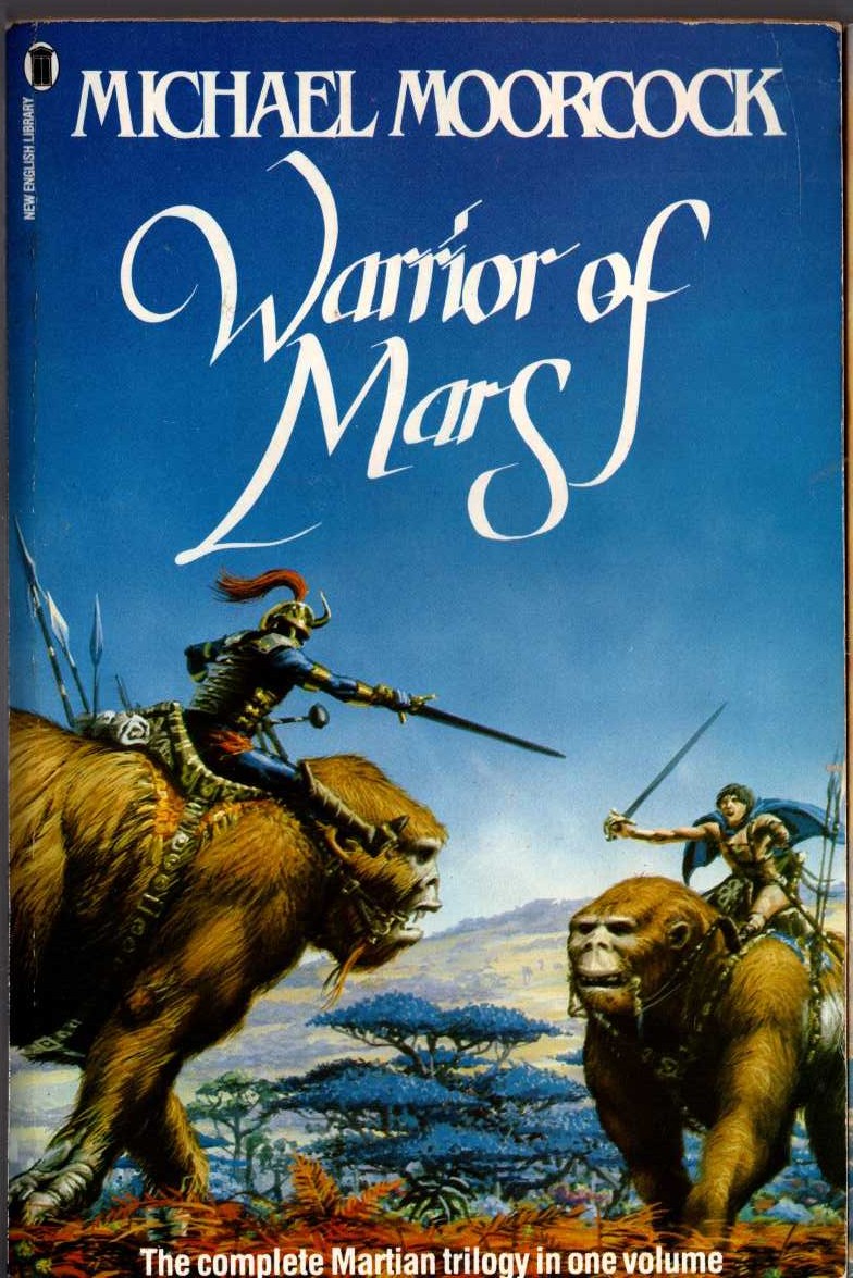 Michael Moorcock  WARRIOR OF MARS front book cover image