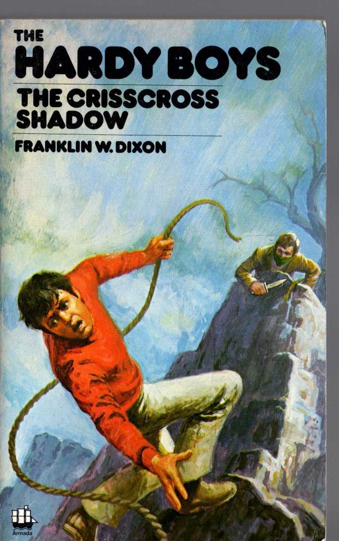 Franklin W. Dixon  THE HARDY BOYS: THE CRISSCROSS SHADOW front book cover image