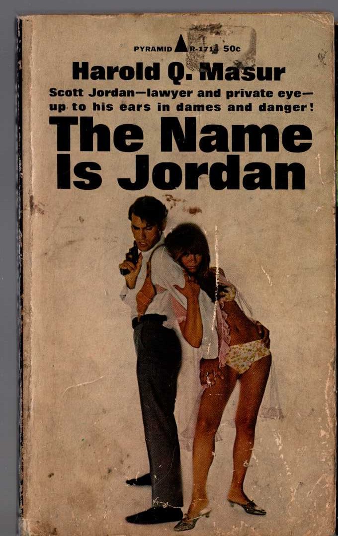 Harold Q. Masur  THE NAMEIS JORDAN front book cover image