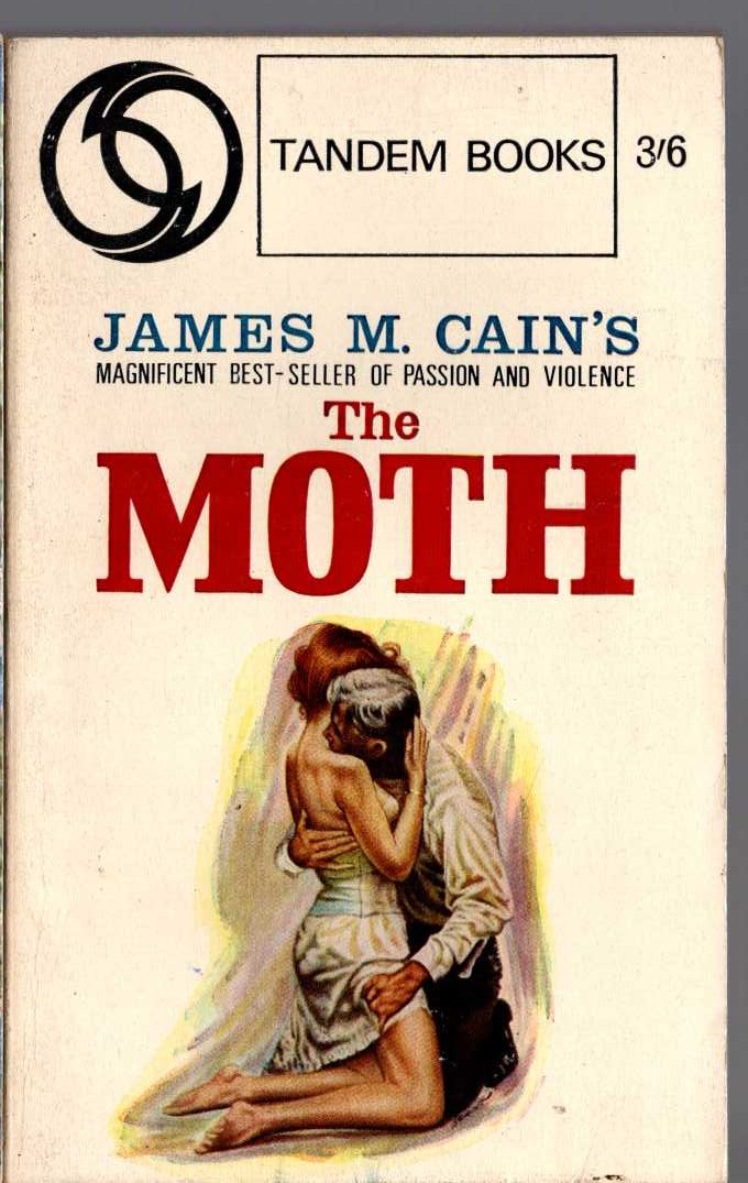 James M. Cain  THE MOTH front book cover image