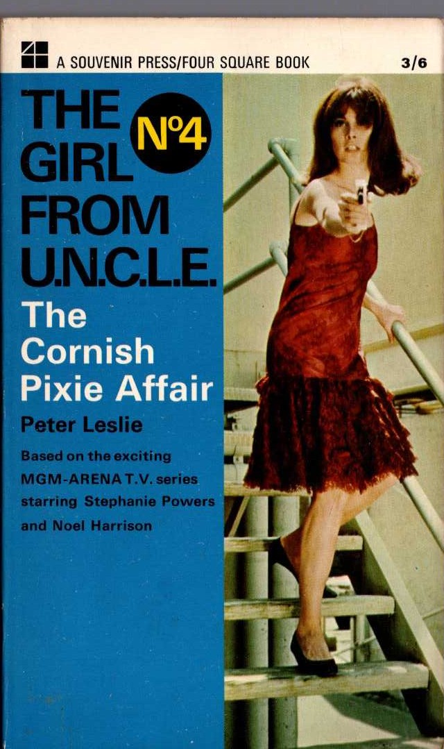 Peter Leslie  THE GIRL FROM U.N.C.L.E. No.4: THE CORNISH PIXIE AFFAIR front book cover image