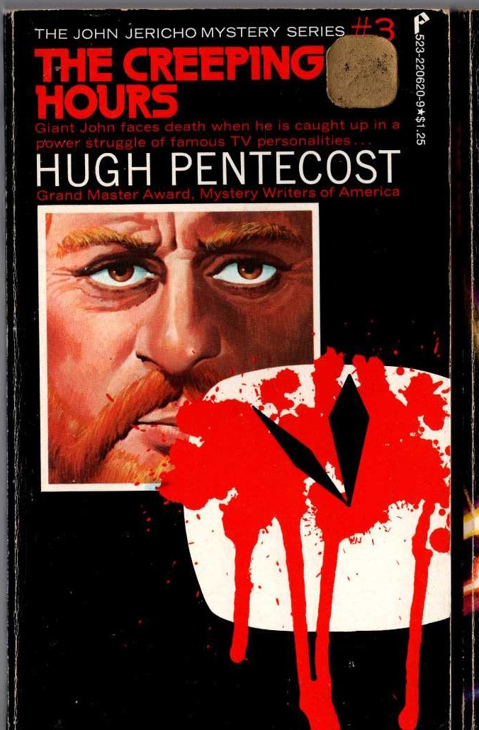 Hugh Pentecost  THE CREEPING HOURS front book cover image