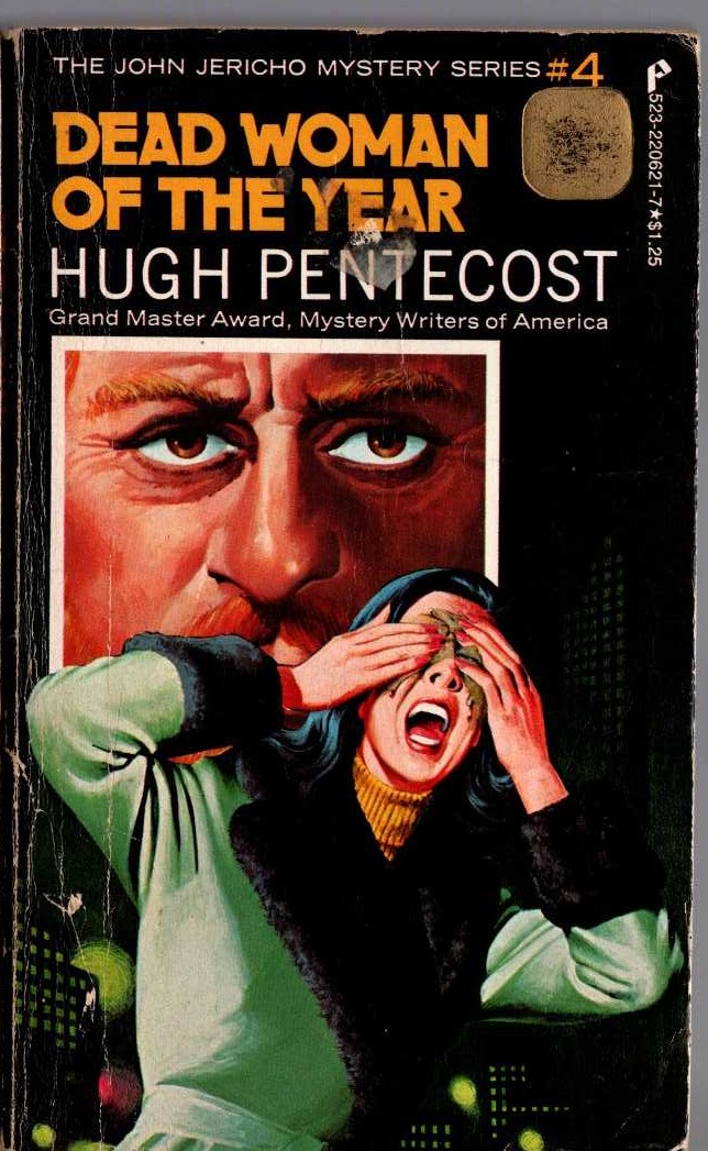 Hugh Pentecost  DEAD WOMAN OF THE YEAR front book cover image