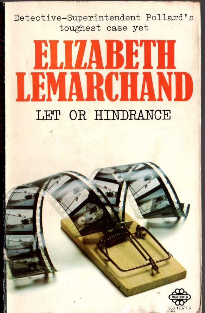 Elizabeth Lemarchand  LET OF HINDRANCE front book cover image