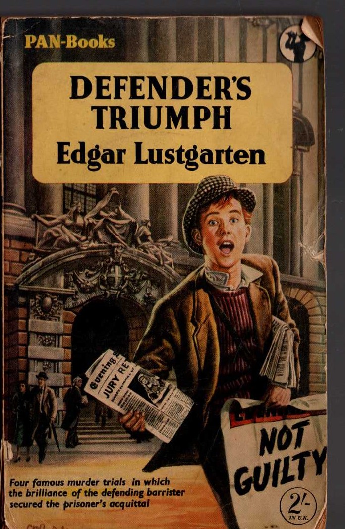 Edgar Lustgarten  DEFENDER'S TRIUMPH front book cover image