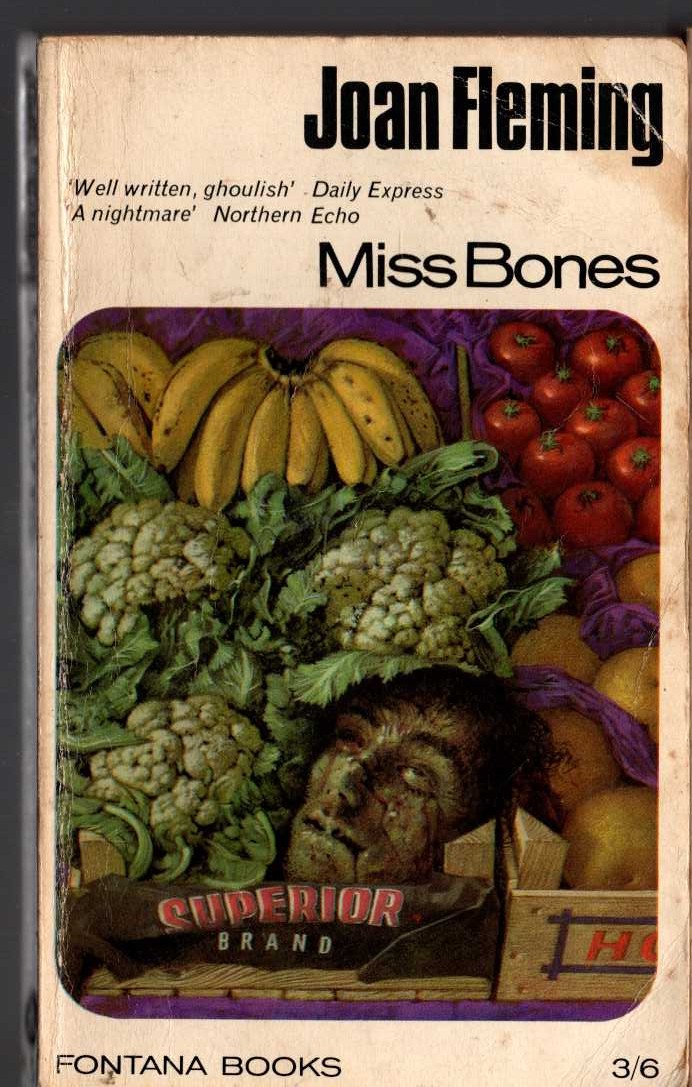 Joan Fleming  MISS BONES front book cover image