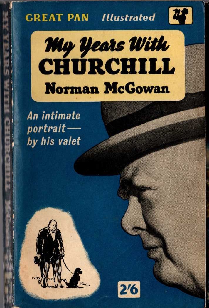 Norman McGowan  MY YEARS WITH CHURCHILL front book cover image