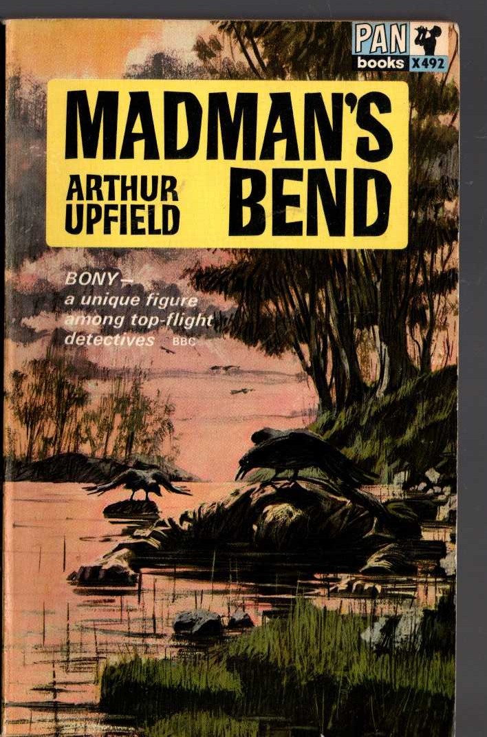 Arthur Upfield  MADMAN'S BEND front book cover image