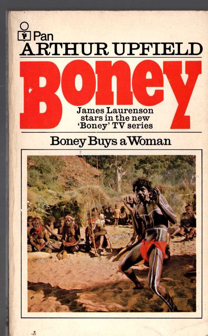 Arthur Upfield  BONYEY BUYS A WOMAN (TV tie-in) front book cover image