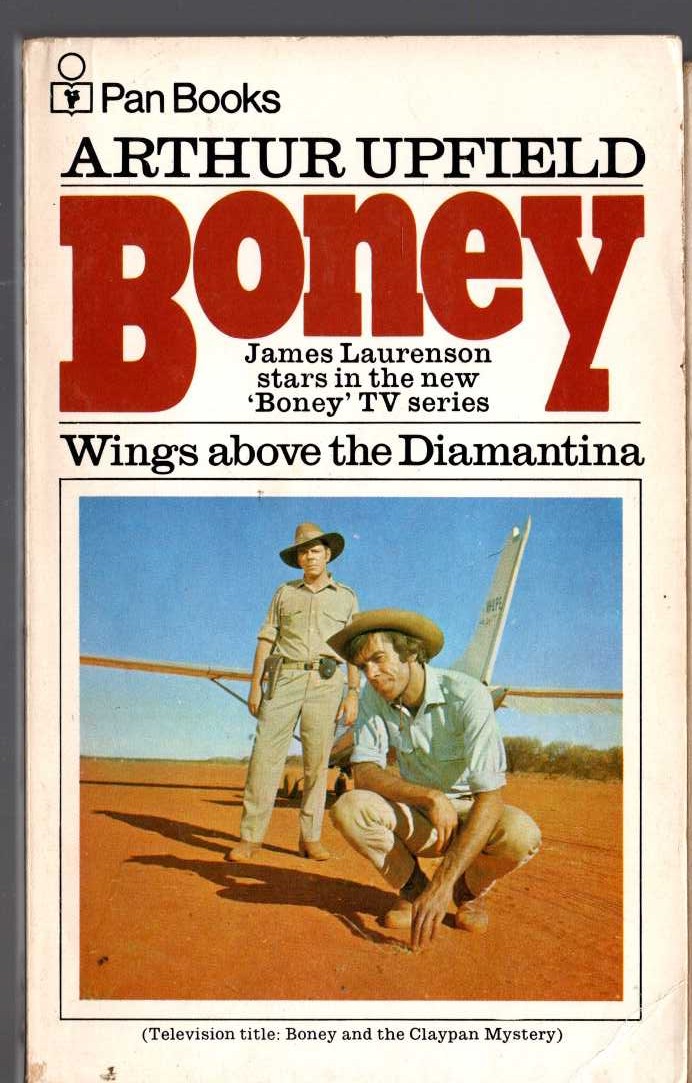 Arthur Upfield  WINGS ABOVE THE DIAMANTINA (TV tie-in) front book cover image