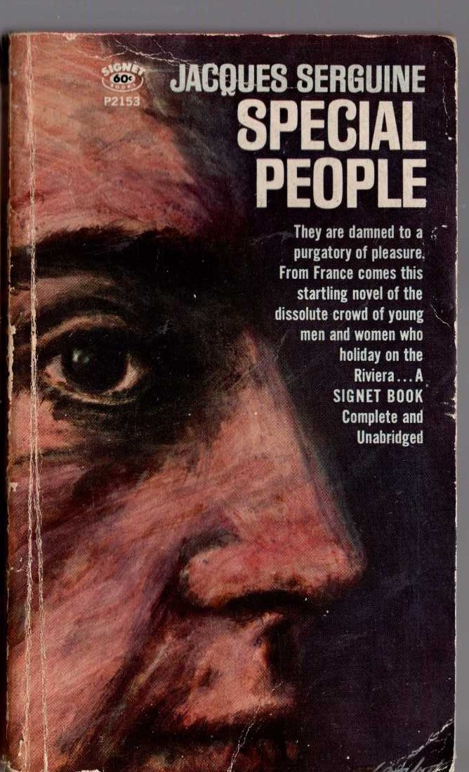 Jacques Serguine  SPECIAL PEOPLE front book cover image