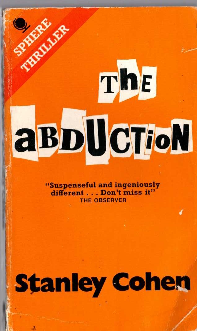 Stanley Cohen  THE ABDUCTION front book cover image