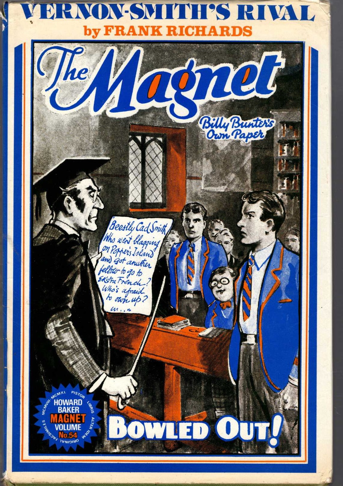 VERNON-SMITH'S RIVAL front book cover image