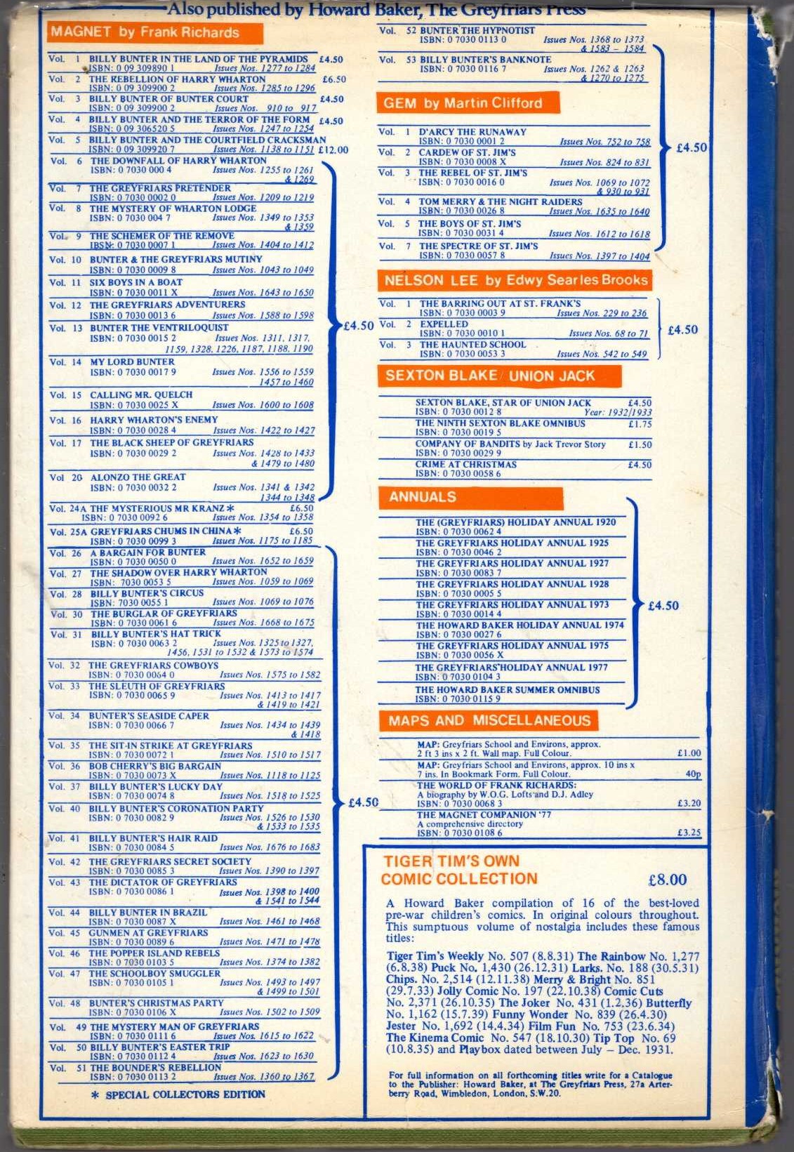 VERNON-SMITH'S RIVAL magnified rear book cover image