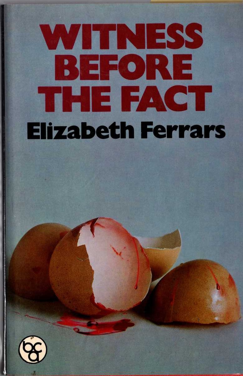 WITNESS BEFORE THE FACT front book cover image