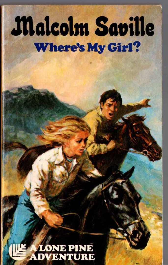 Malcolm Saville  WHERE'S MY GIRL? front book cover image