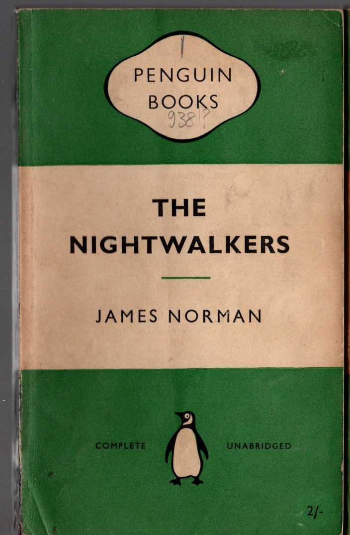 James Norman  THE NIGHTWALKERS front book cover image