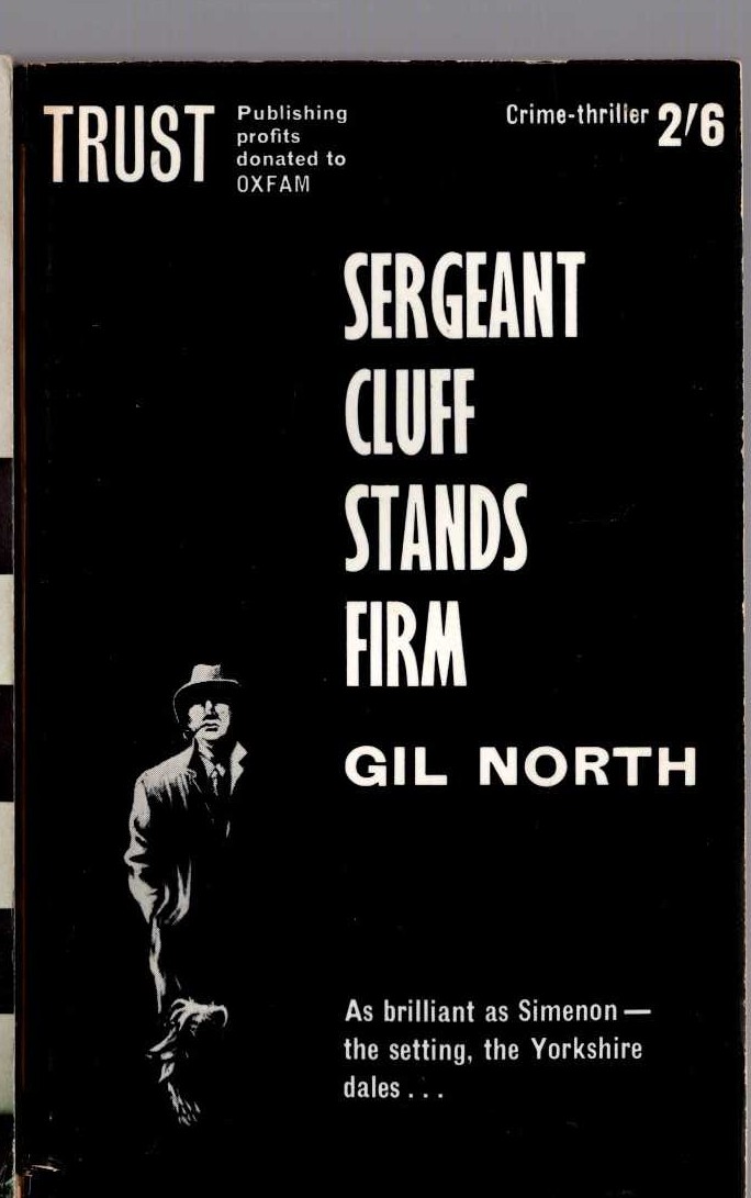 Gil North  SERGEANT CLUFF STANDS FIRM front book cover image