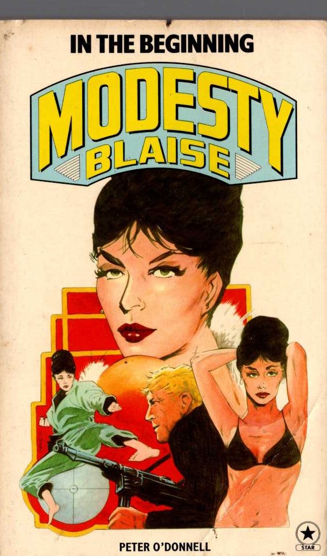 Peter O'Donnell  MODESTY BLAISE: IN THE BEGINNING front book cover image