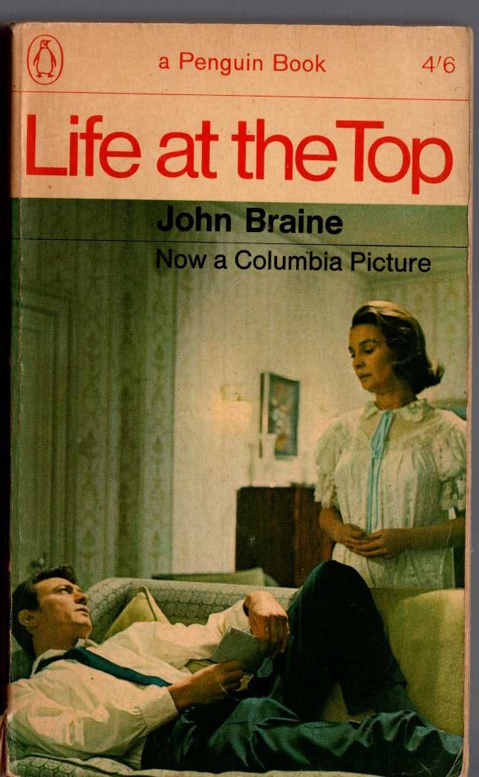 John Braine  LIFE AT THE TOP (Film tie-in) front book cover image