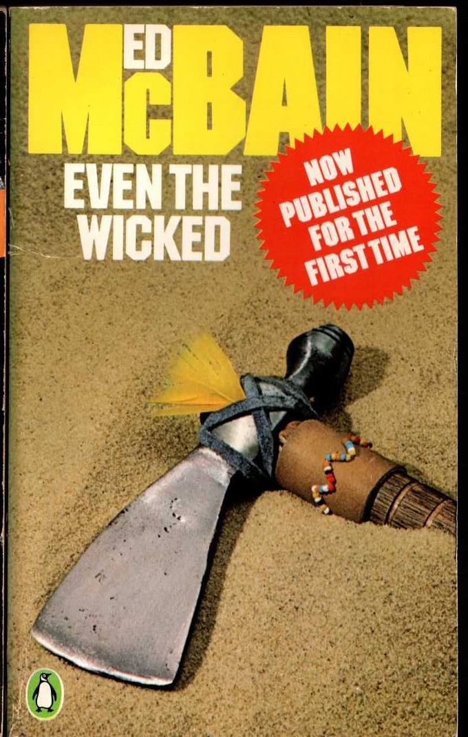 Ed McBain  EVEN THE WICKED front book cover image