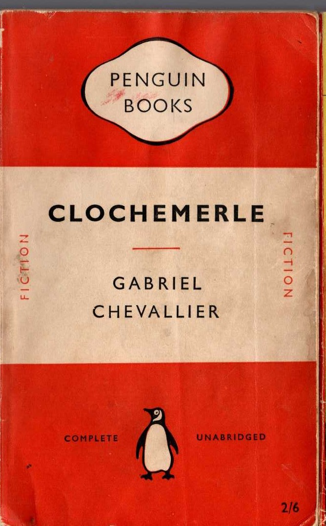 Gabriel Chevallier  CLOCHEMERLE front book cover image