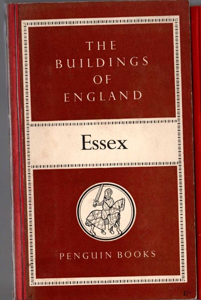 Nikolaus Pevsner  ESSEX (Buildings of England) front book cover image