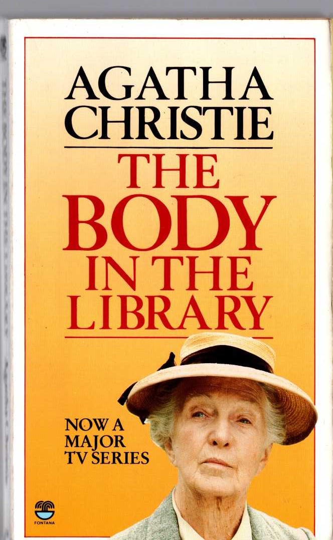 Agatha Christie  THE BODY IN THE LIBRARY (Joan Hickson) front book cover image