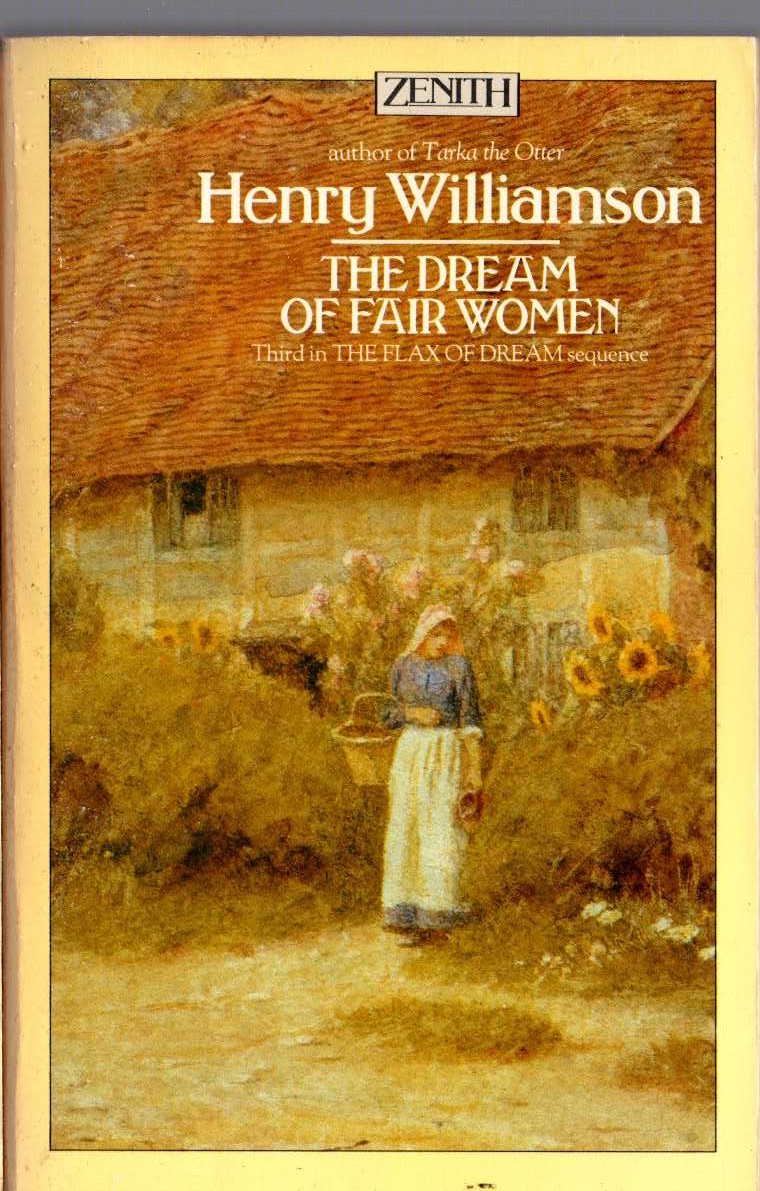 Henry Williamson  THE DREAM OF FAIR WOMEN front book cover image