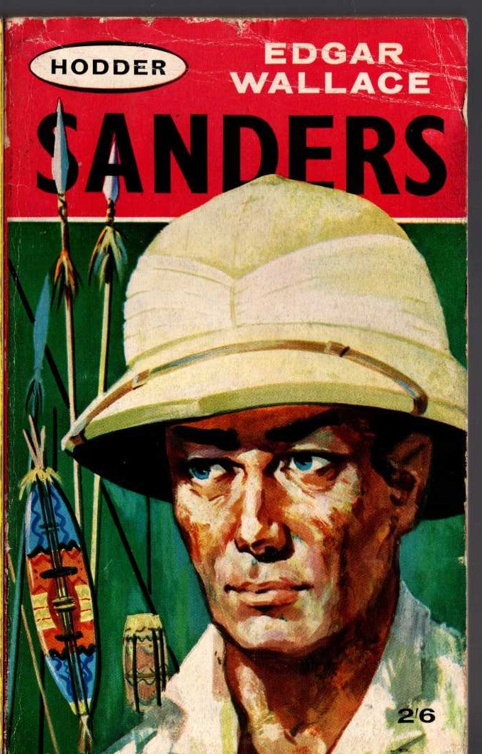 Edgar Wallace  SANDERS front book cover image