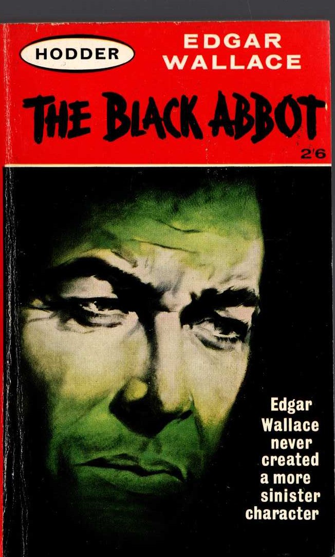 Edgar Wallace  THE BLACK ABBOT front book cover image