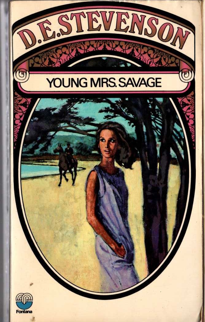 D.E. Stevenson  YOUNG MRS. SAVAGE front book cover image