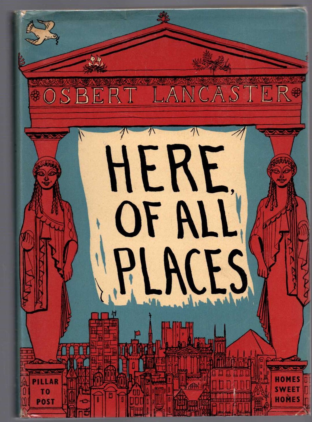 HERE OF ALL PLACES front book cover image