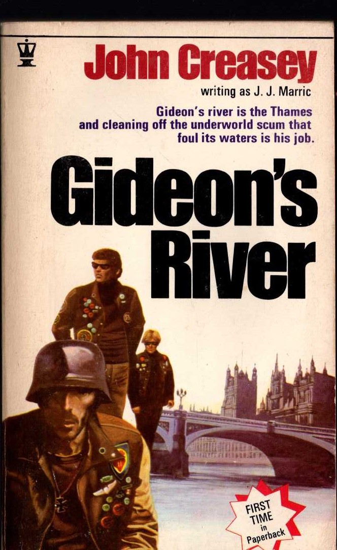 J.J. Marric  GIDEON'S RIVER front book cover image