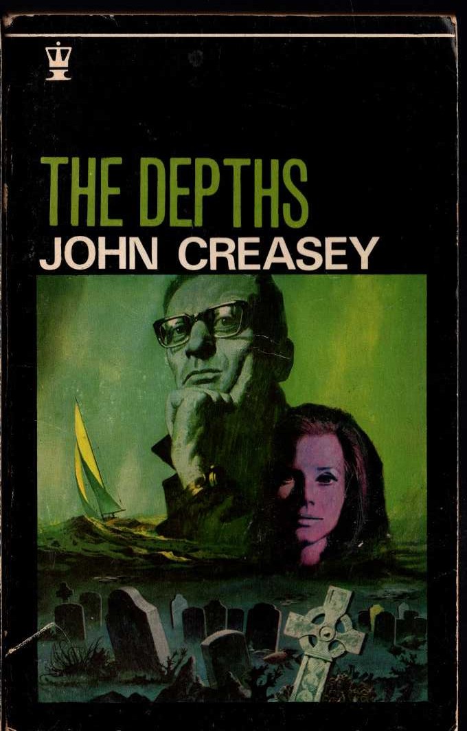 John Creasey  THE DEPTHS (Doctor Palfrey) front book cover image