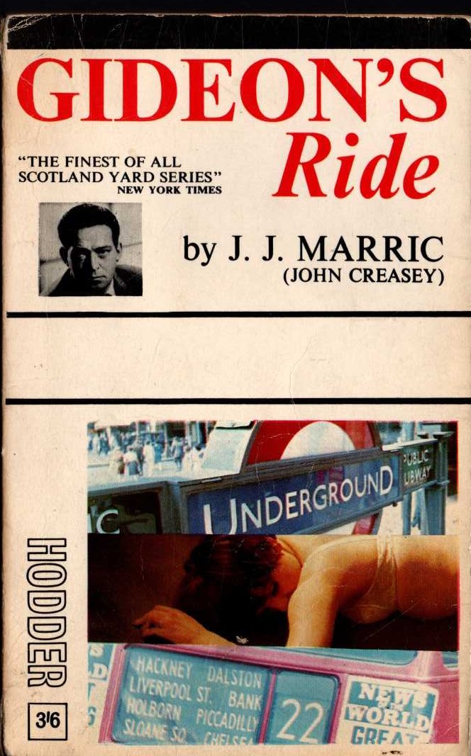 J.J. Marric  GIDEON'S RIDE front book cover image