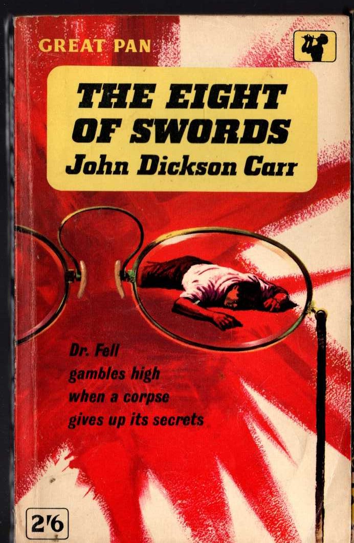 John Dickson Carr  THE EIGHT OF SWORDS front book cover image