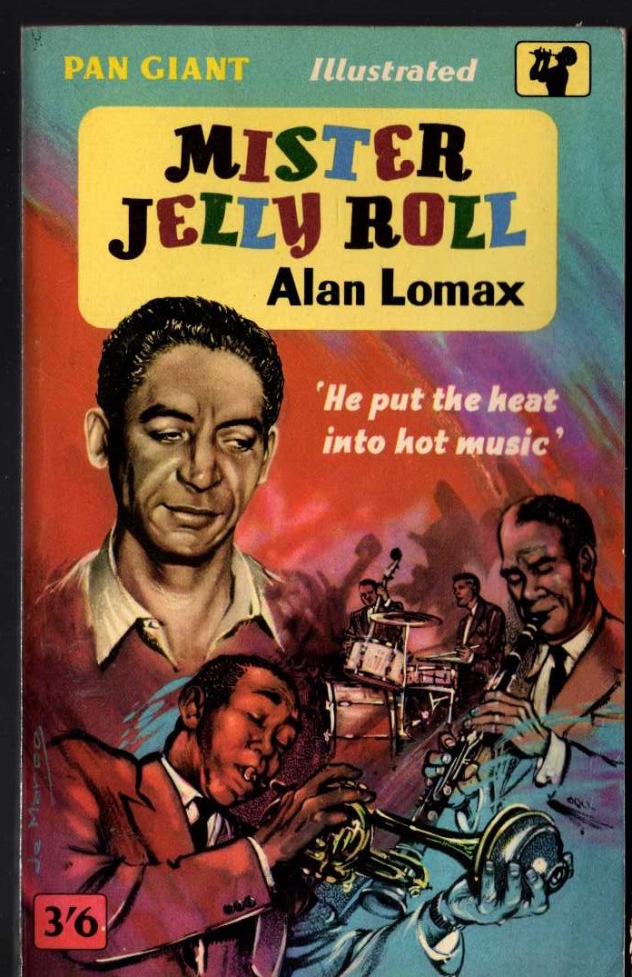 Alan Lomax  MISTER JELLY ROLL front book cover image