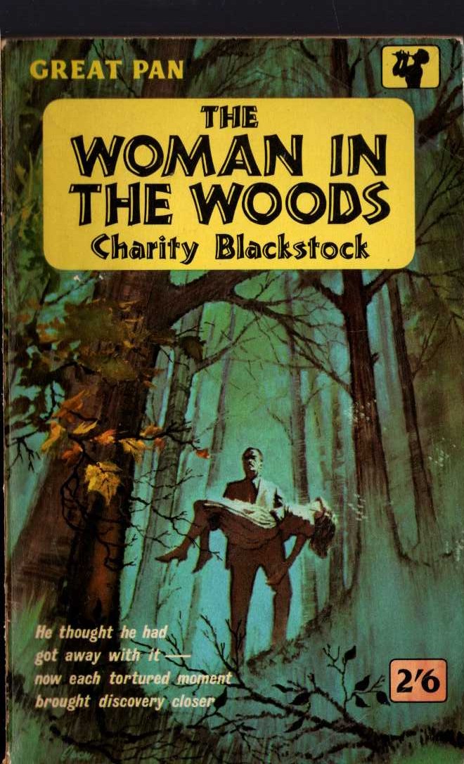 Charity Blackstock  THE WOMAN IN THE WOODS front book cover image