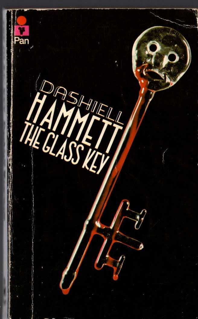 Dashiell Hammett  THE GLASS KEY front book cover image