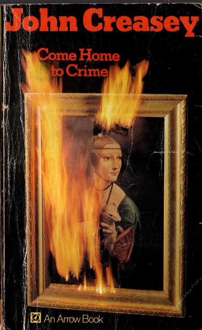 John Creasey  COME HOME TO CRIME front book cover image