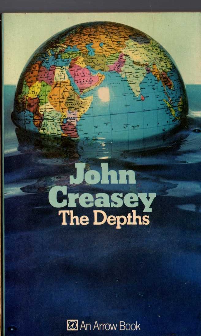 John Creasey  THE DEPTHS front book cover image