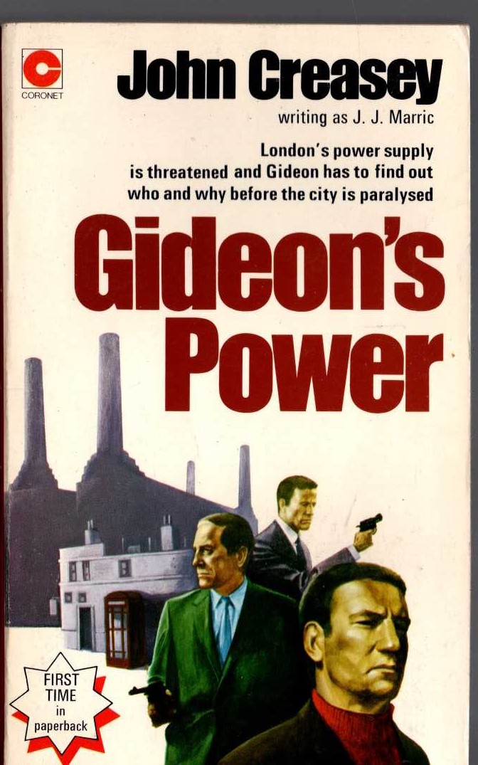 J.J. Marric  GIDEON'S POWER front book cover image