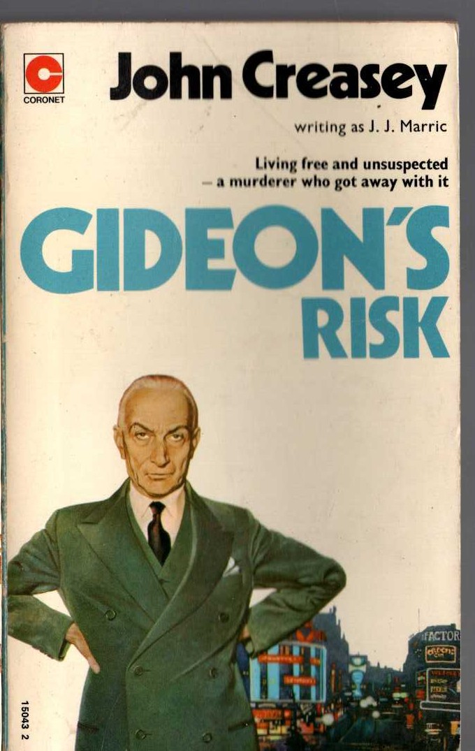 J.J. Marric  GIDEON'S RISK front book cover image