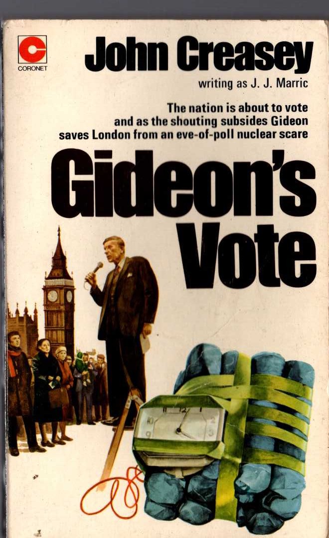 J.J. Marric  GIDEON'S VOTE front book cover image