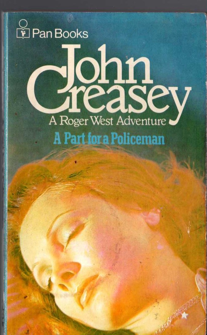 John Creasey  A PART FOR A POLICEMAN front book cover image