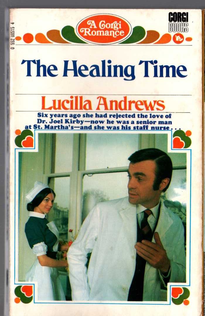 Lucilla Andrews  THE HEALING TIME front book cover image