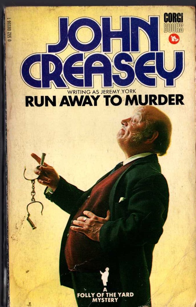 Jeremy York  RUN AWAY TO MURDER front book cover image