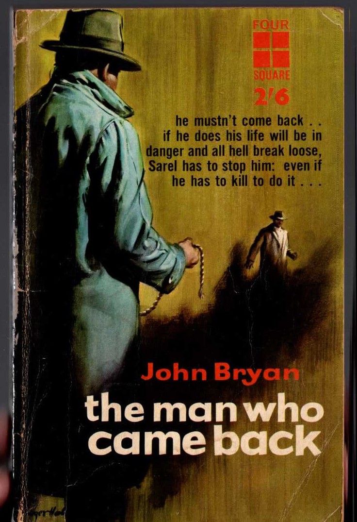 John Bryan  THE MAN WHO CAME BACK front book cover image