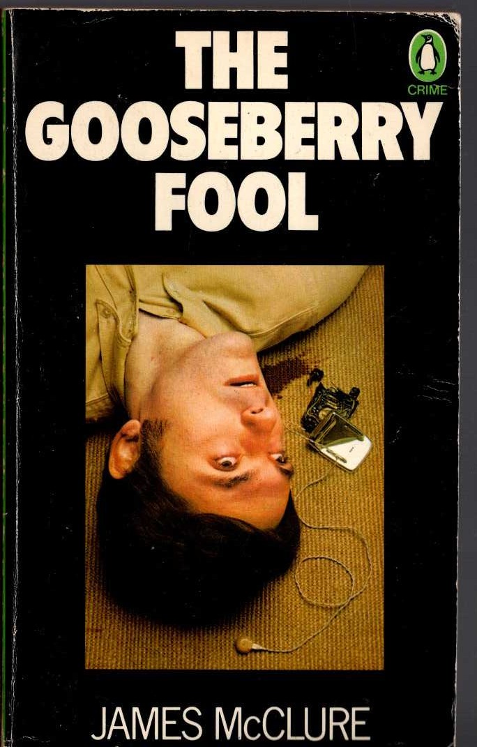 James McClure  THE GOOSEBERRY FOOL front book cover image